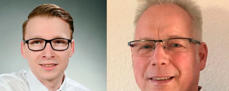 Neue Key-Accounter bei Dr. Wack: Kevin Ihle (li.) und Lars Albrecht.
