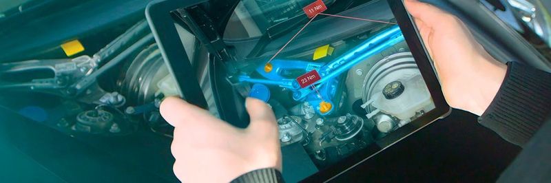 Stabiles Tracking ist die Voraussetzung für industrielle AR-Anwendungen. Tracking erlaubt es, die Position von Objekten in einem Kamerabild exakt zu bestimmen.