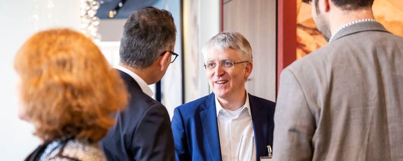Frank Nies, Geschäftsführer von Vispiron Systems, auf dem EDL-Circle 2018 in Würzburg.
