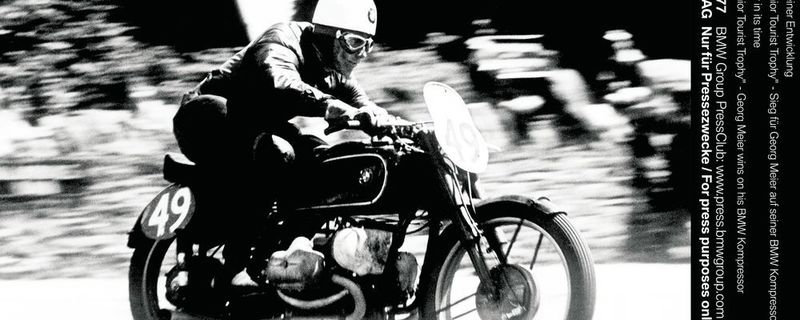 Bei früheren Rennmotorrädern setzten Hersteller wie BMW Kompressormotoren ein.