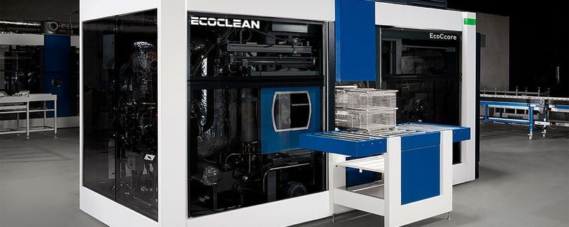 Ecoclean hat eine Cloud-Lösung für die Digitalisierung von Reinigungsanlagen entwickelt. Derzeit ist sie für das Modell „Ecoccore" (im Bild) verfügbar.