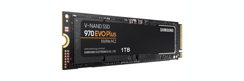 Samsung verwendet bei der SSD 970 Plus V-NAND-Chips der fünften Generation mit 96 Layern.