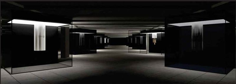 So könnte ein Rechenzentrum, das mit „IBM Q“-Quantencomputern bestückt ist, aussehen.