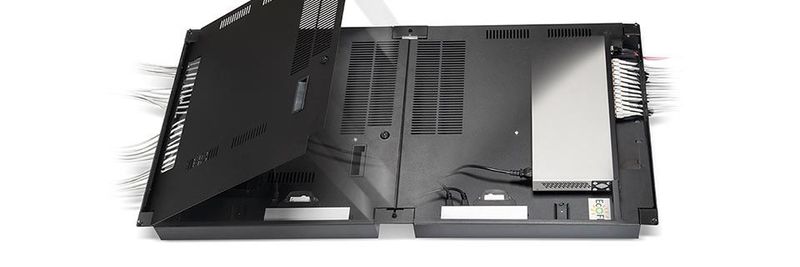 Die Verkabelungslösung PerCONNECT EcoFlex'IT kann im Doppelboden, im Deckenbereich oder an den Wänden installiert werden.