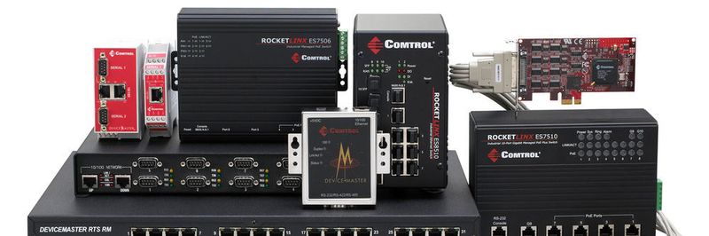 Comtrol ist spezialisiert auf Ethernet-basierte, industrielle Kommunikation sowie IO-Link-Master-Gateways.