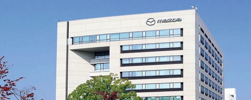 Die Mazda-Zentrale im japanischen Hiroshima.