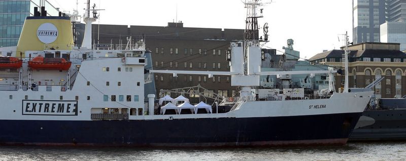 Die St. Helena soll der Rennserie als mobile Einsatzbasis dienen.