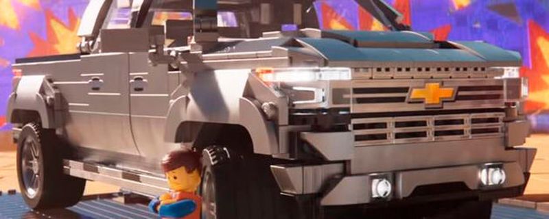 Chevrolet setzt den Silverado mit Hilfe von Lego in Szene.