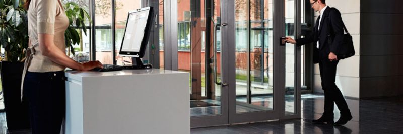 Auch Zutrittskontrollen könnten zukünftig IoT-basiert ablaufen.