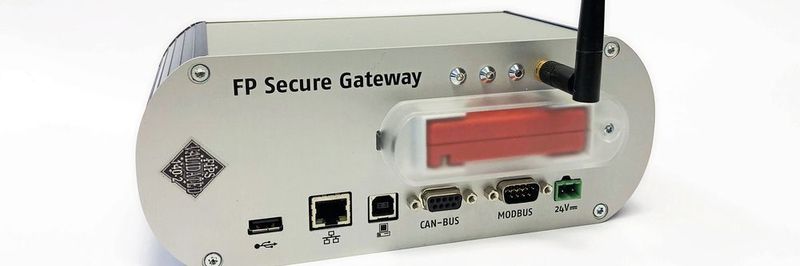 Selbst wenn Einbrecher das Gehäuse öffnen könnten, würde das FP IoT Secure Edge Gateway die gespeicherten Schlüssel automatisch löschen.