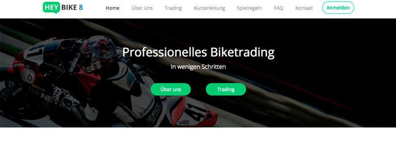 Am 14. Februar 2019 geht die neue Motorrad-Vermarktungsplattform Heybike8 auf Sendung.