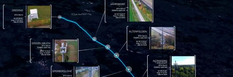 CAT M1 funkt im Live-Netz des Mobilitätstestfeldes 5GConnectedMobility auf der A9 in Bayern.