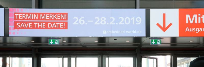 Die Embedded World findet seit 2003 jährlich in Nürnberg statt.
