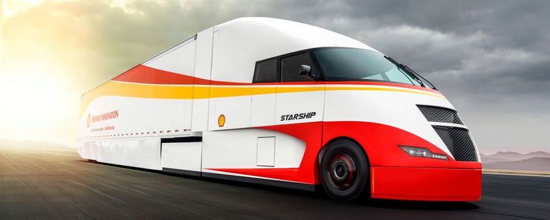 So futuristisch könnten die Trucks in Europa bald aussehen.