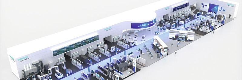 Unter dem Motto „Digital Enterprise – Thinking industry further!“ stellt Siemens intelligente Lösungen für die branchenspezifische Umsetzung von Industrie 4.0 in den Mittelpunkt seines Auftrittes auf der Hannover Messe 2019. Hierfür zeigt Siemens in Halle 9 zahlreiche Erweiterungen seines Digital-Enterprise-Angebots für die digitale Transformation der Fertigungs- und Prozessindustrie.