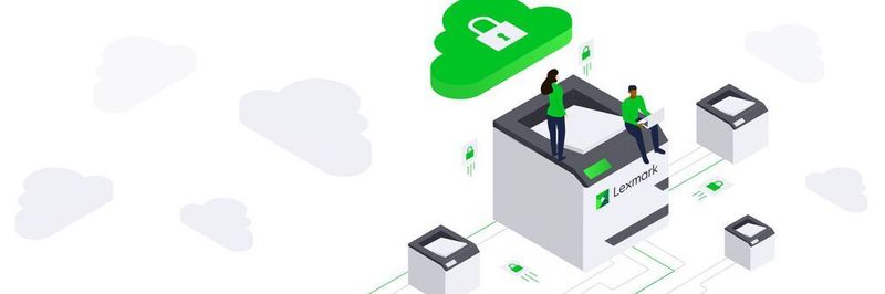 Die Lexmark Cloud Services bestehen aus vier Teilen: Cloud Print Management, Cloud Fleet Management, Echtzeit-Analysen und Cloud-Connector für wichtige Content-Sharing-Dienste.