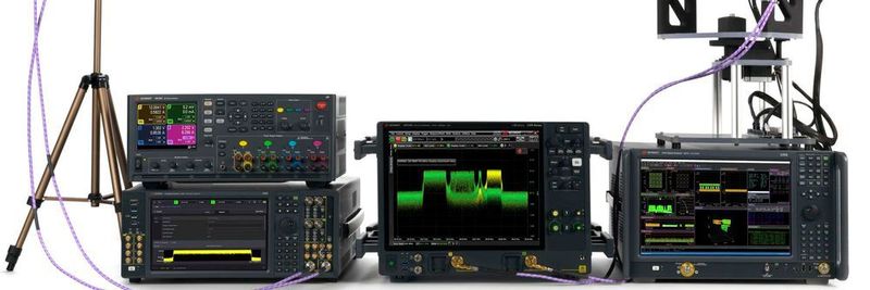 Keysight produziert Testausrüstung für den Mobilfunkbereich.