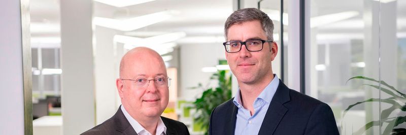 Zuwachs an der Spitze der Bühler Motor Gruppe: Mark Furtwängler (rechts) unterstützt seit Jahresanfang als Co-CEO Peter Muhr (links).
