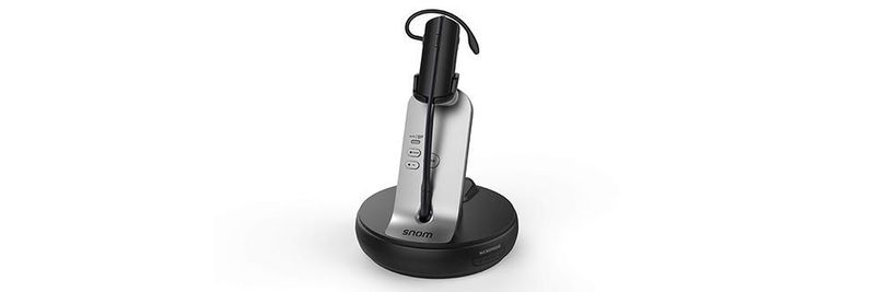 Modelle wie das DECT-Headset Snom A170 sind eine Alternative zu Bluetooth-Geräten.