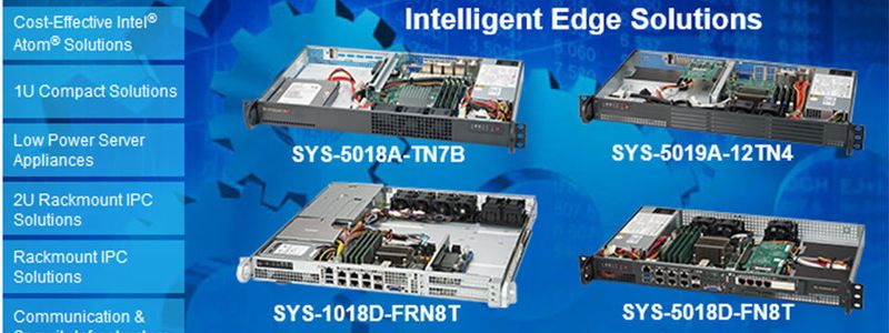 Die "Intelligent Edge"-Server gehören bei Supermicro in die Abteilung "Embedded/IoT Solutions"