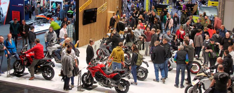 Wieder über 100.000 Besucher strömten zur Messe Motorräder Dortmund 2019.