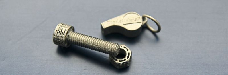 Solche komplexen Bauteile sind mit dem Binder Jetting von Digital Metal möglich. Inzwischen haben die Schweden auch ein UL-Zertifikat.