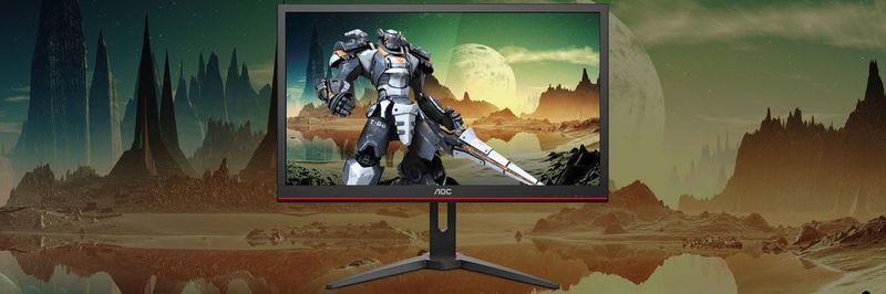Der G2868PQU basiert auf einem 28-Zoll-TN-Panel mit 4K-Auflösung und einer Reaktionszeit von 1 ms.