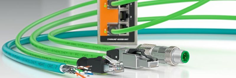 Das IDC-Portfolio von Lapp enthält Komponenten, die ein Anwender benötigt, um seine Fabrik nach den Prinzipien von Industrie 4.0 auszulegen. Dazu zählen Switches und Hochgeschwindigkeitsleitungen.