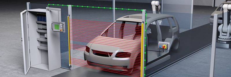 Prozessgesteuerte Zugangssicherung in der Automobilindustrie.