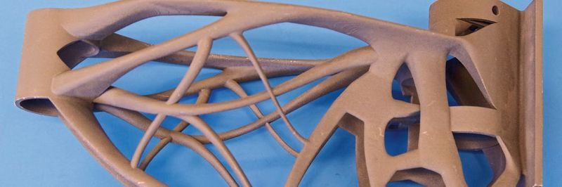 Impulse für den Leichtbau: Mit 3D-Druck lassen sich Bauteile mit individuell auf die Beanspruchung optimierter Struktur und minimaler Masse herstellen