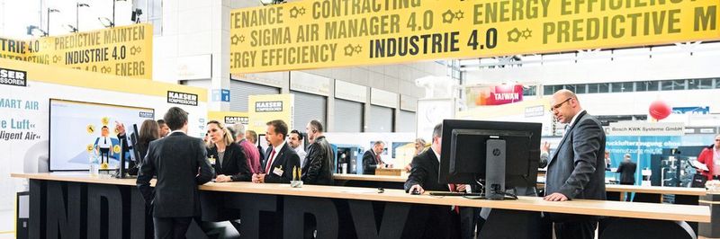 Für die praktische Umsetzung von Industrie 4.0 ist eine intelligente Drucklufttechnik unverzichtbar.