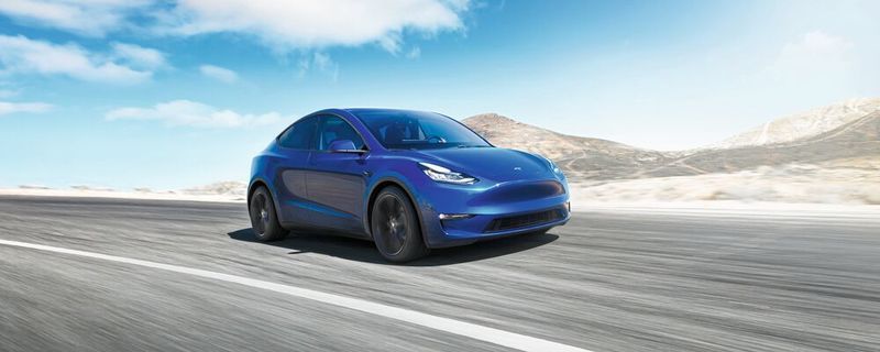 Das Model Y von Tesla.