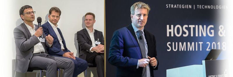Spannende Foren und hochwertige Vorträge stehen beim HSP Summit 2019 an. Professor Oliver Hinz (r.) von der Goethe-Uni Frankfurt tritt als Keynote-Speaker auf – diesmal im Duo mit Professor Alexander Benlian von der TU Darmstadt.