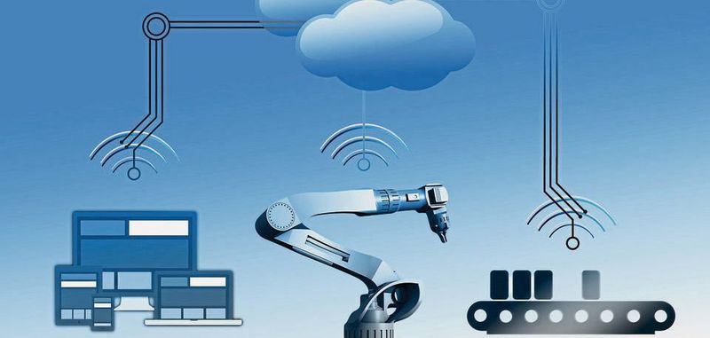 Sicherer Datenaustausch: Die Sensor-Daten aus einem industriellen Prozess lassen sich außerhalb eines Unternehmens mit Blockchain-Techniken austauschen.