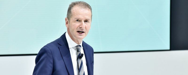VW-Chef Herbert Diess ist unzufrieden mit seiner Lobby: Der VDA sei zu technologieoffen.