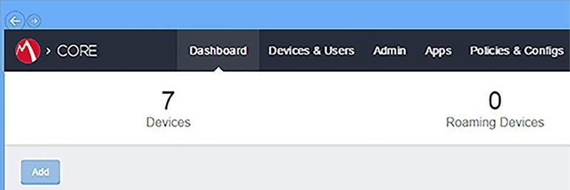 Die Integration ist über die Funktion Help@Work im MobileIron-Core-Dashboard verfügbar.