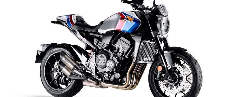 Ein besonderes Merkmal der Honda CB 1000 R+ Limited Edition ist ihre schicke Dreifarblackierung.