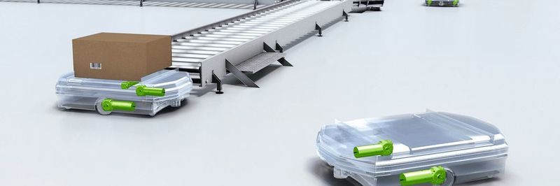 In der Intralogistik gelten fahrerlose Transportsysteme als Mittel der Wahl, um in Zeiten der Digitalisierung und Industrie 4.0 einen flexiblen und zuverlässigeren Warenfluss zu gewährleisten.