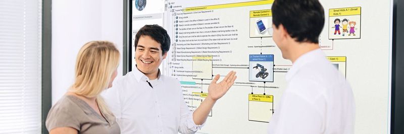 Das digitale Verwalten von Entwicklungsdaten über den gesamten Produktlebenszyklus hinweg, ist ein Baustein für Advanced Systems Engineering.