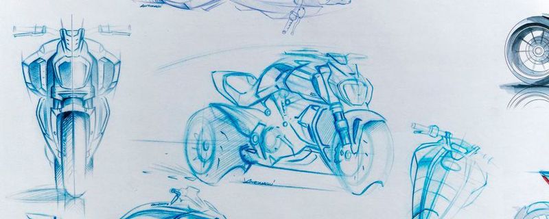 Der Designprozess der Ducati Diavel 1260.