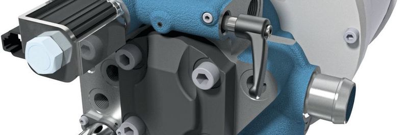 Das neue elektrohydraulische Modul Eco-Reach soll Leistungs- und Effizienzsteigerungen bei elektrisch betriebenen Gabelstaplern ermöglichen.