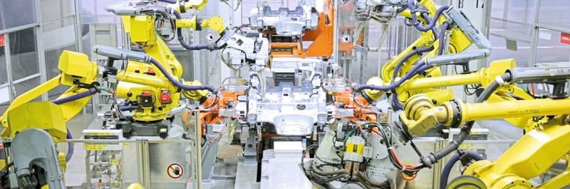 Die Roboter von Fanuc kommen unter anderem in der Automobilindustrie zum Einsatz.