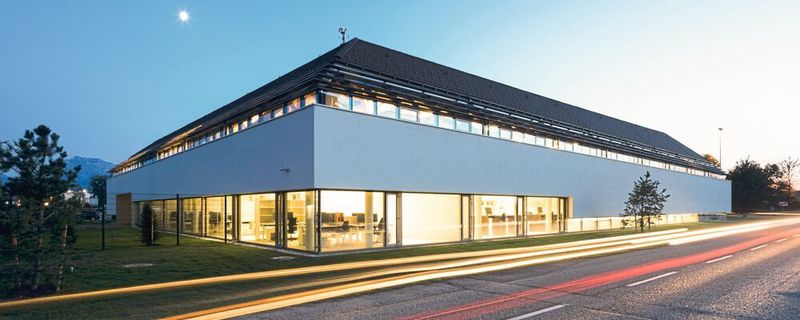 Miba-Forum am Stammsitz in Laakirchen, Österreich.