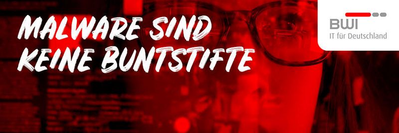 Malware sind keine Buntstifte.