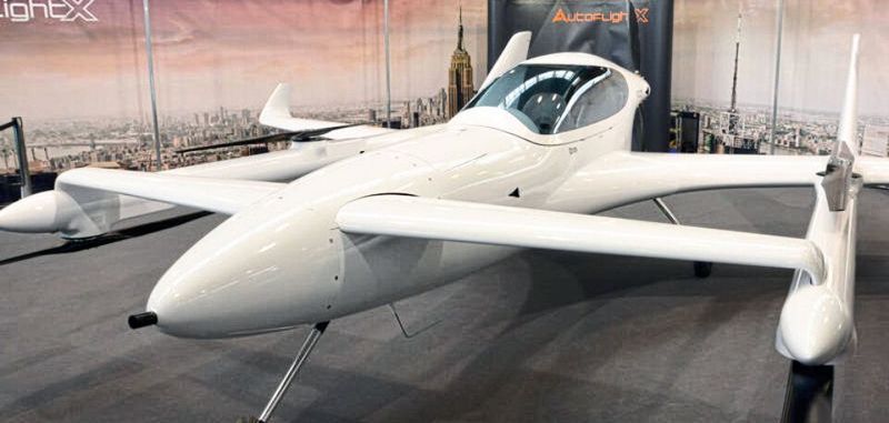 Die elektrisch angetriebene V600 soll senkrecht starten und landen, aber auch wie ein Flugzeug fliegen können.