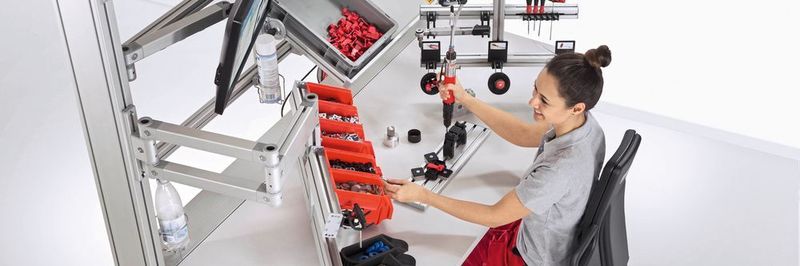 Ausgezeichnet: die Arbeitstischsysteme von Item.