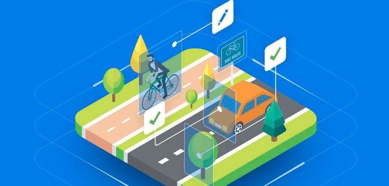 An bearbeiteten Bildern lernen Algorithmen für Autonomes Fahren, die reale Umgebung zu erkennen.