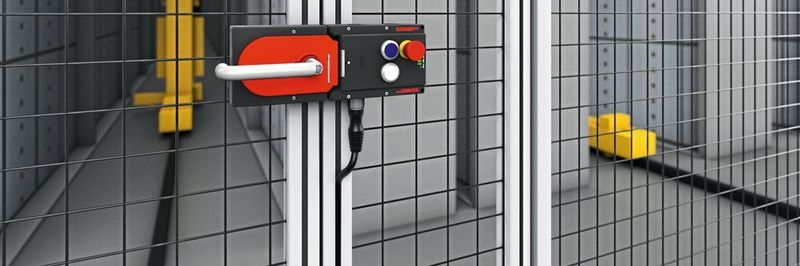 Sicherheitssystem für Hochregallager: Die Multifunctional Gate Box (MGB) basiert auf der Transpondertechnologie zur Absicherung von Schutzeinrichtungen.