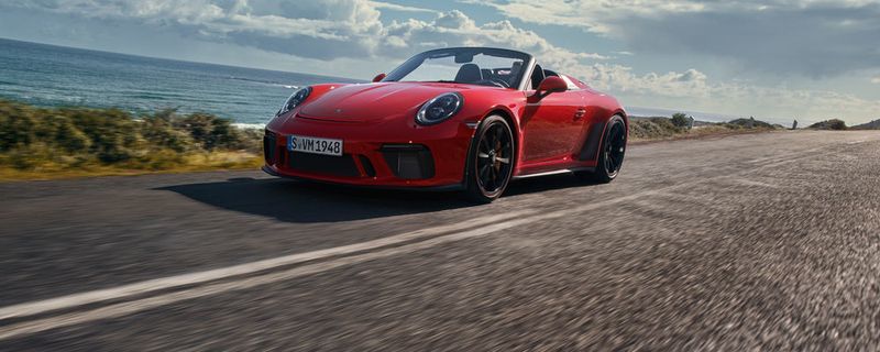 Porsche stellt auf der New York Auto Show (19. bis 28. April) den Porsche 911 Speedster vor.