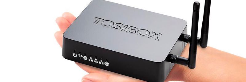 Der Tosibox Lock 150 steckt in einem Aluminiumgussgehäuse und wiegt knapp 600 Gramm.